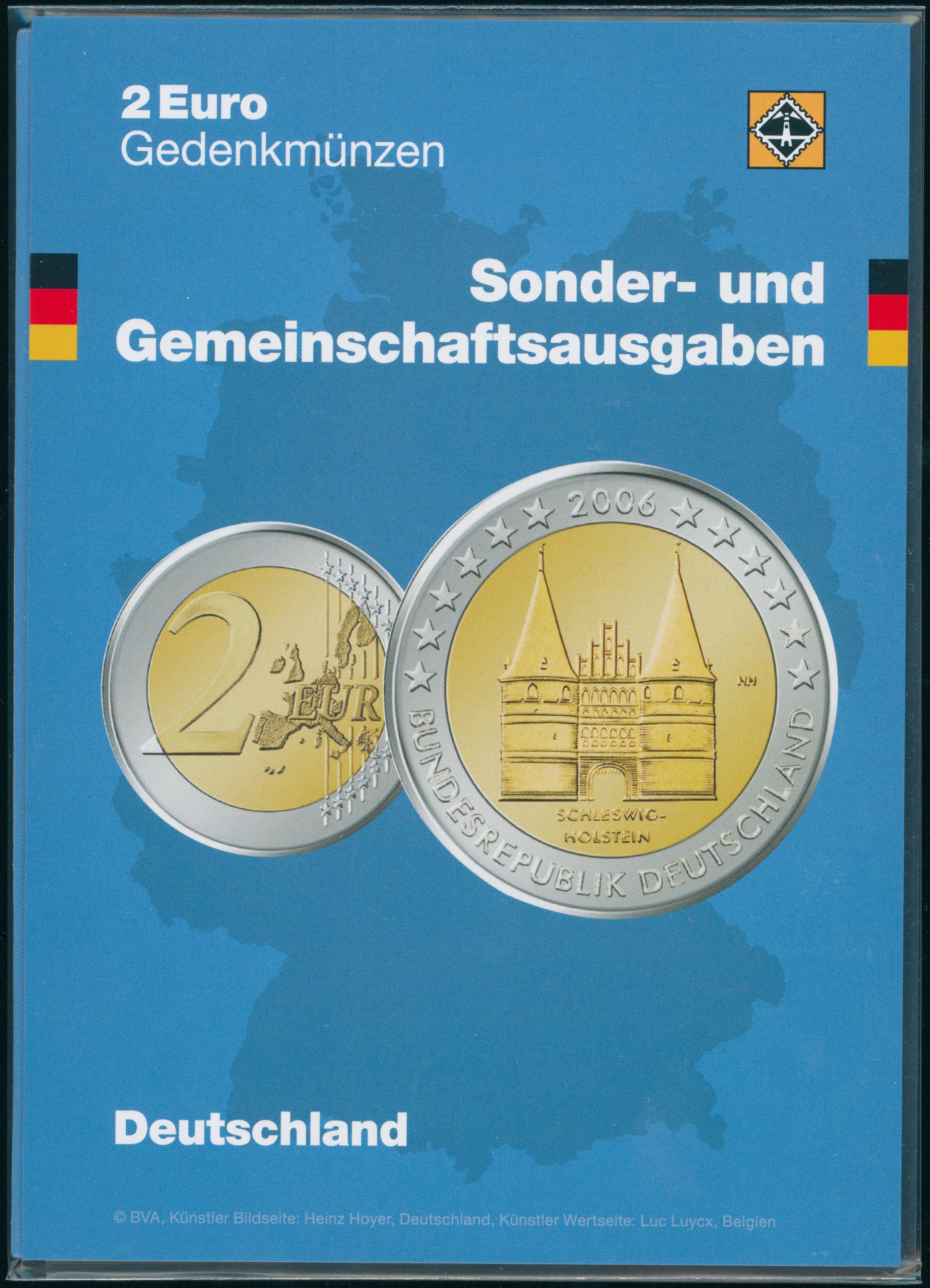 BRD 2012 Serie Bundesländer Bayern 5 x 2 Euro