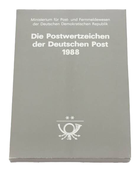 DDR 1988 Jahreszusammenstellung Jahrbuch