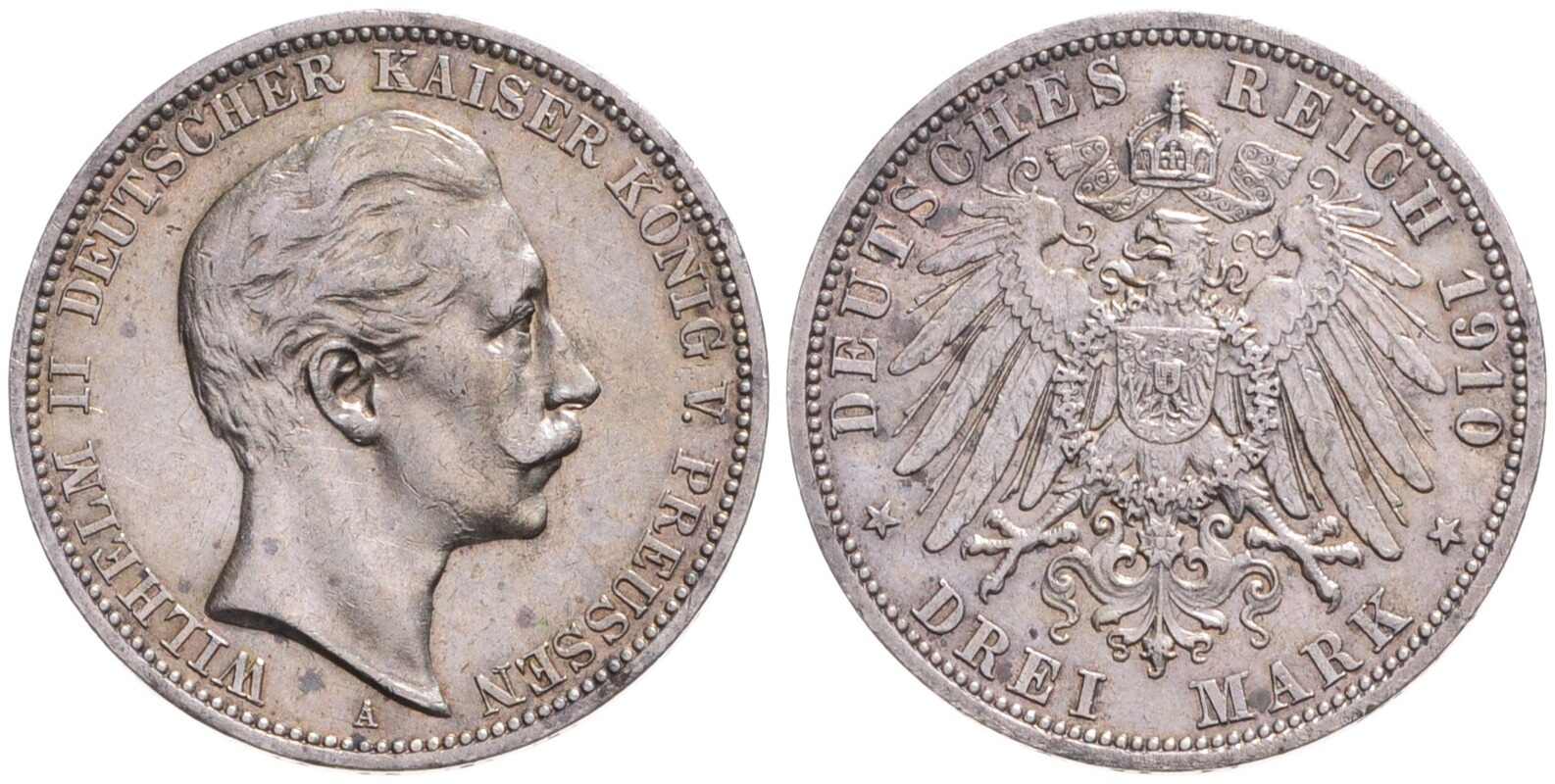 PREUSSEN 3 Mark 1910 A Jaeger 103