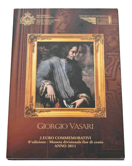 SAN MARINO 2 Euro 2011 Giorgio Vasari