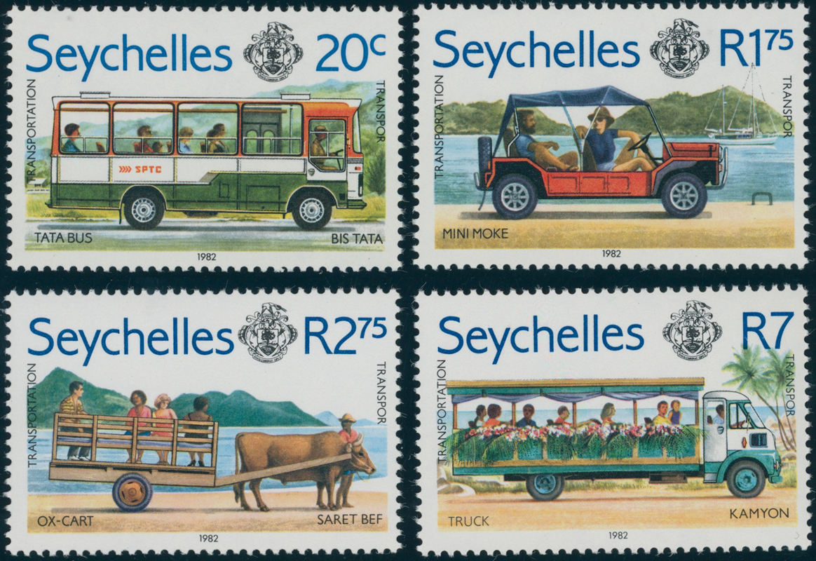 SEYCHELLEN 1982 MiNr. 519-522