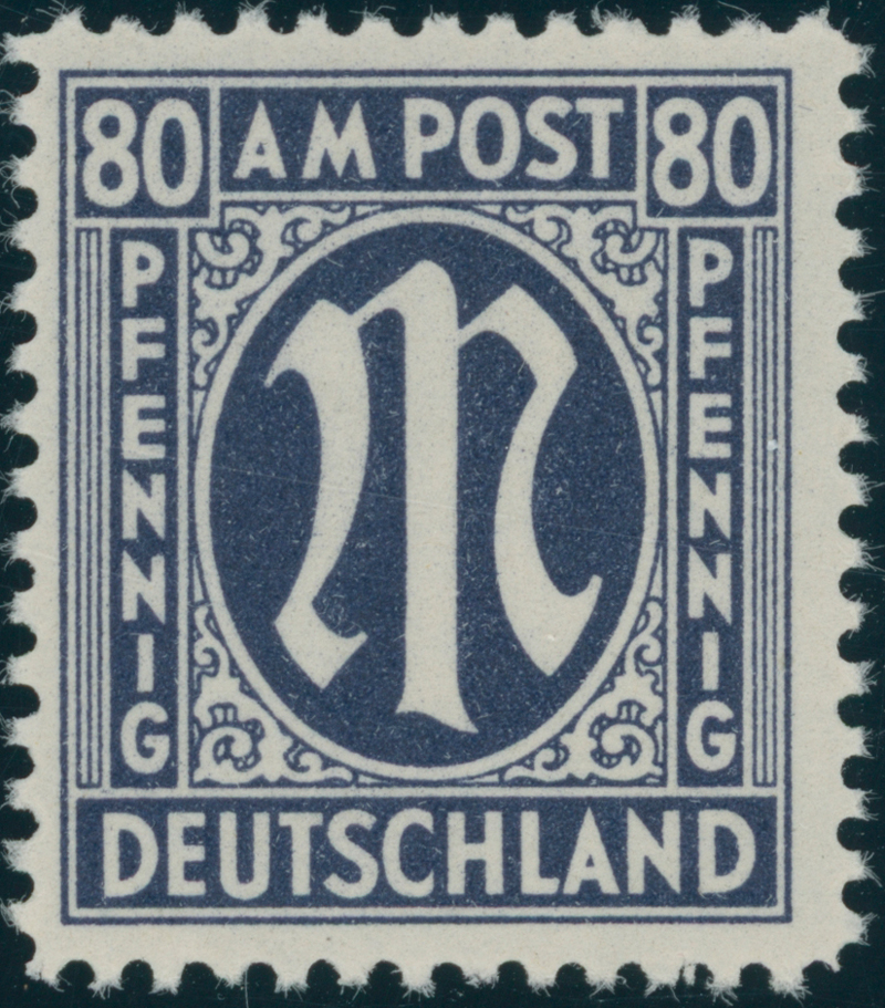 BIZONE AM-POST MiNr. 34 a A z