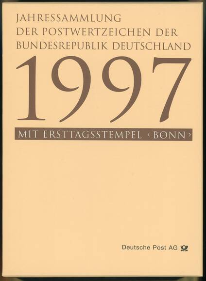 BRD Jahressammlung der Deutschen Post AG