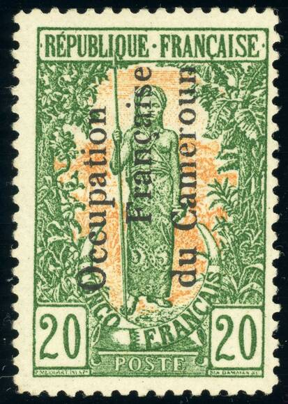 KAMERUN 1916 MiNr. 23