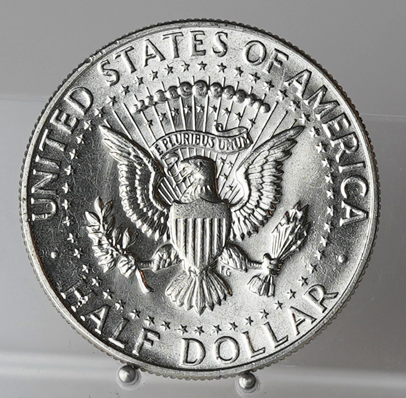 USA 1/2 Dollar aus 1965-1977 Silber 400/1000 Kennedy