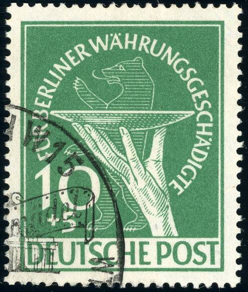 BERLIN 1949 MiNr. 68 II BERLIN 1949 MiNr. 68 II