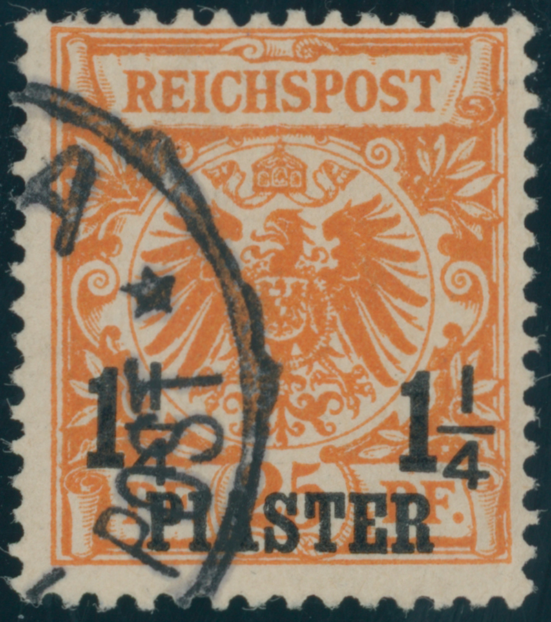 DP TÜRKEI 1898 MiNr. 9 ba