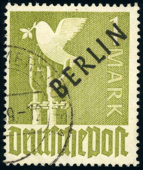BERLIN 1948 MiNr. 17 a BERLIN 1948 MiNr. 17 a