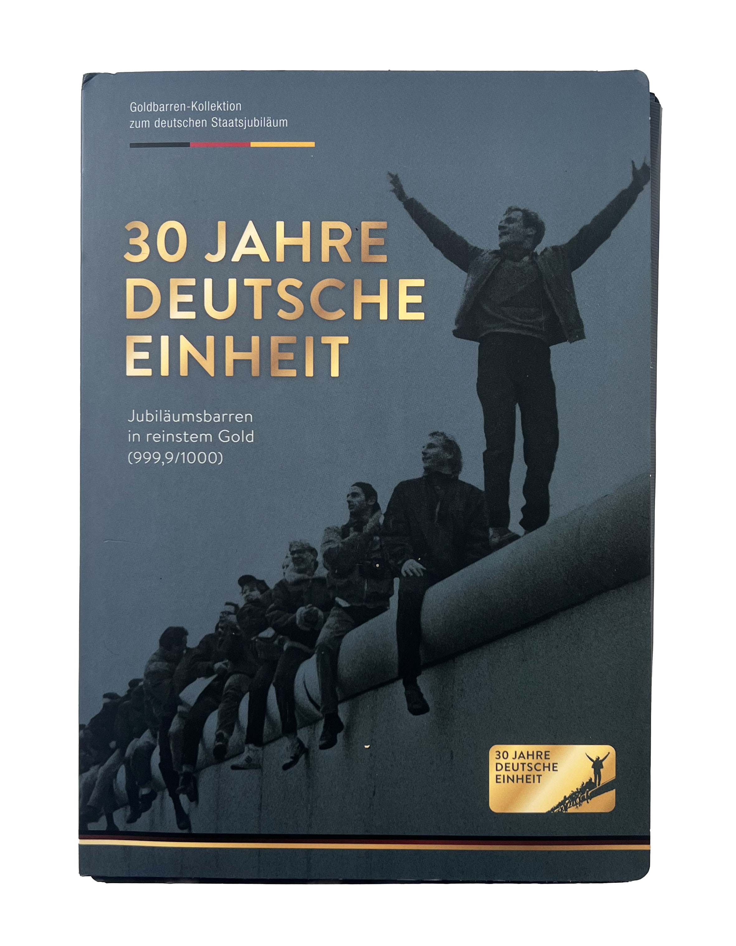 FEINGOLDBARREN 30 Jahre Deutsche Einheit Sammlung mit 11 Stück zu je 0,50 Gramm