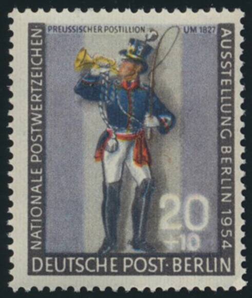BERLIN 1954 MiNr. 120 b