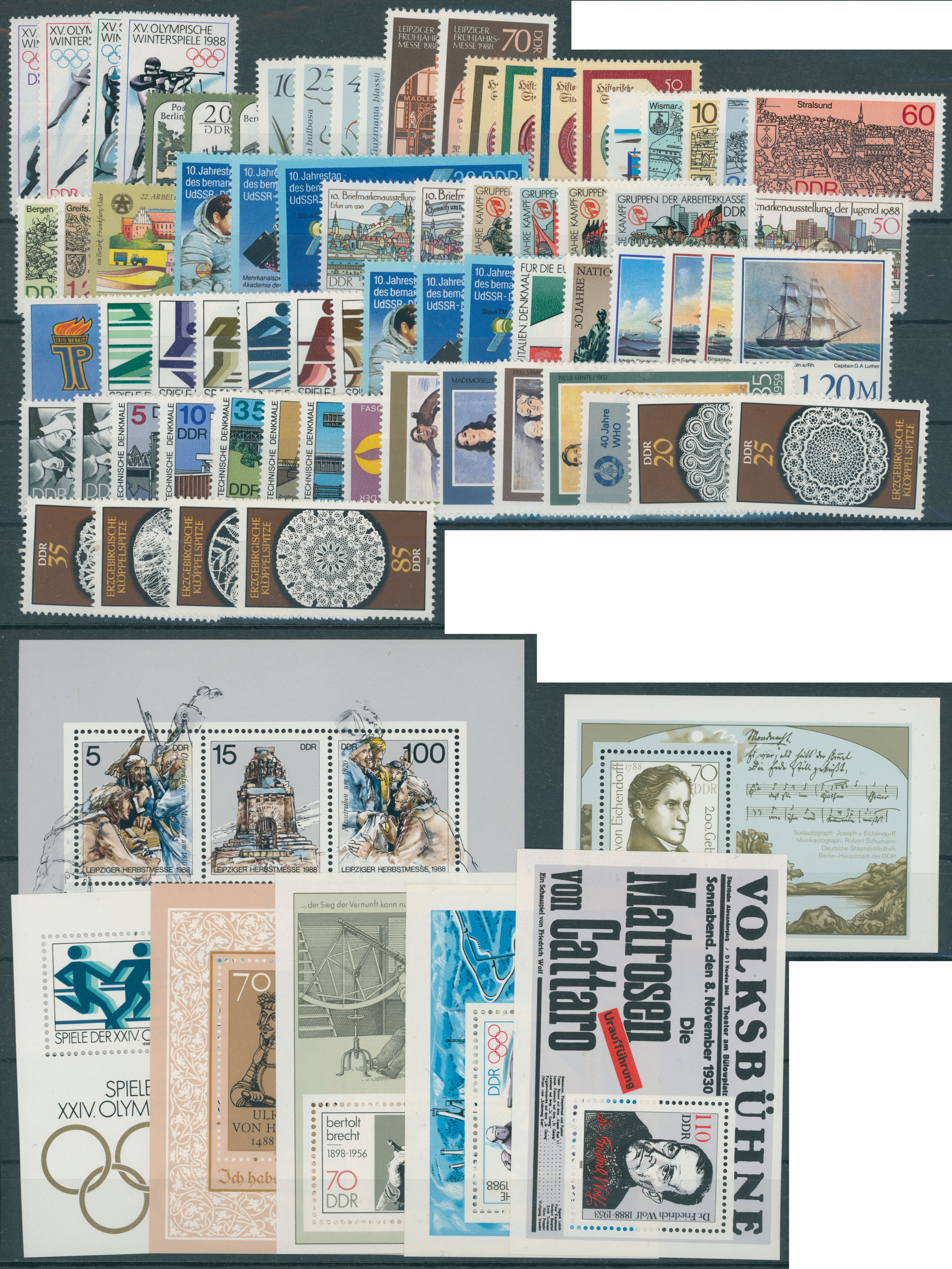 DDR 1988 Jahrgang komplett