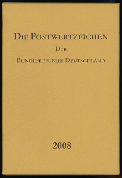 BRD 2008 Jahreszusammenstellung Jahrbuch BRD 2008 Jahreszusammenstellung Jahrbuch