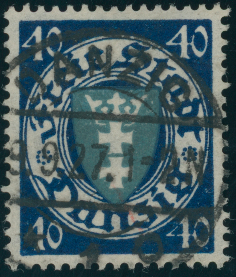 DANZIG 1924 MiNr. 199 x b