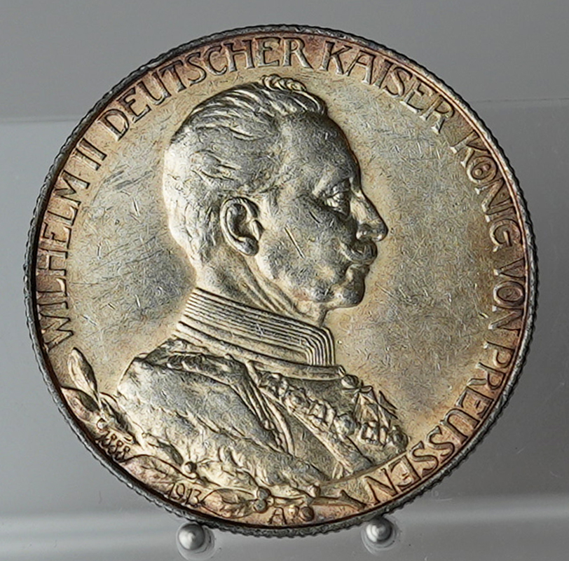 PREUSSEN 2 Mark 1913 A, Regierungsjubiläum, Jaeger 111