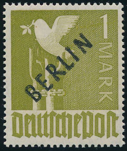 BERLIN 1948 MiNr. 17 a BERLIN 1948 MiNr. 17 a
