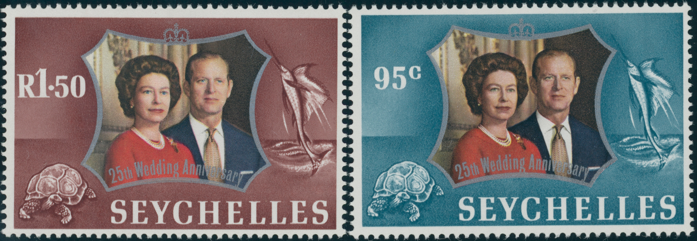 SEYCHELLEN 1972 MiNr. 311-312