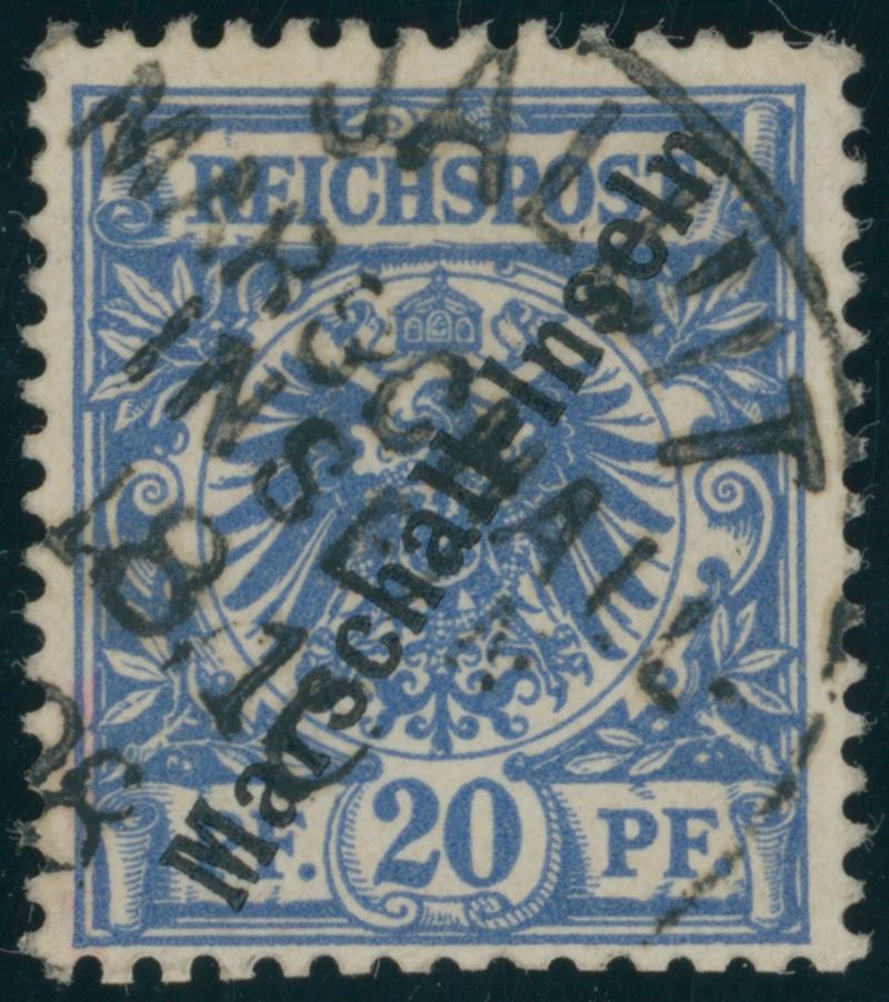 MARSHALL-INSELN 1897 MiNr. 4 I
