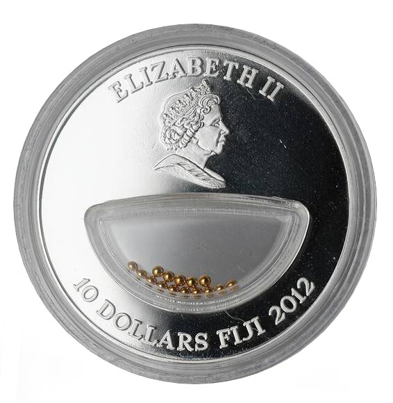 FIJI 10 Dollars 2012 South Africa Gold