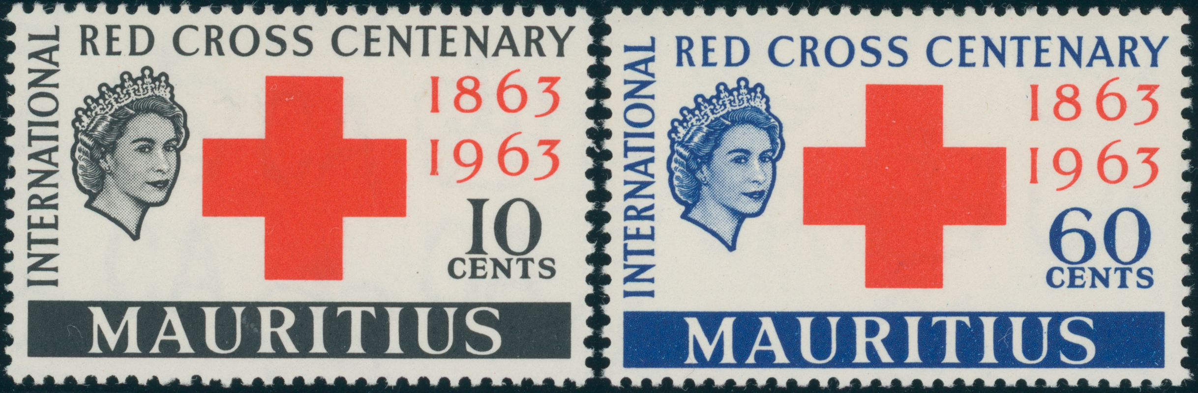 Mauritius 1963 MiNr. 263-264