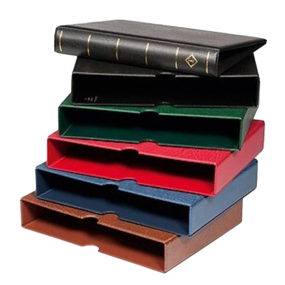 LEUCHTTURM Schutzkassette für Albenbinder ROT Aktionspreis!