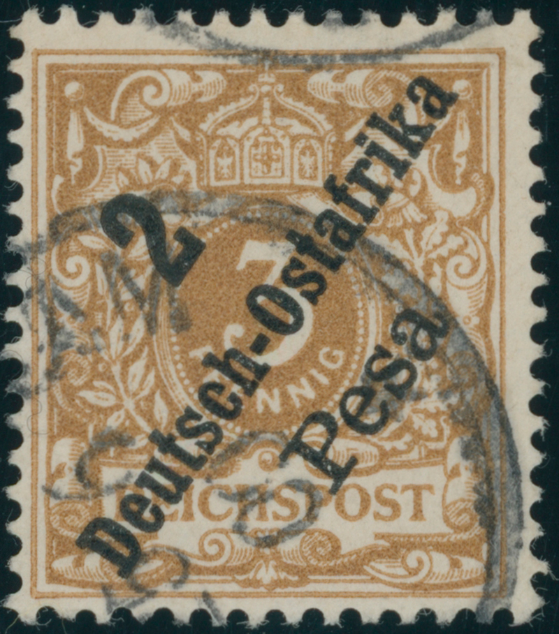 DEUTSCH-OSTAFRIKA 1896 MiNr. 6 e
