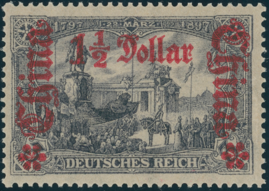 DP CHINA 1919 MiNr. 46 II B M b