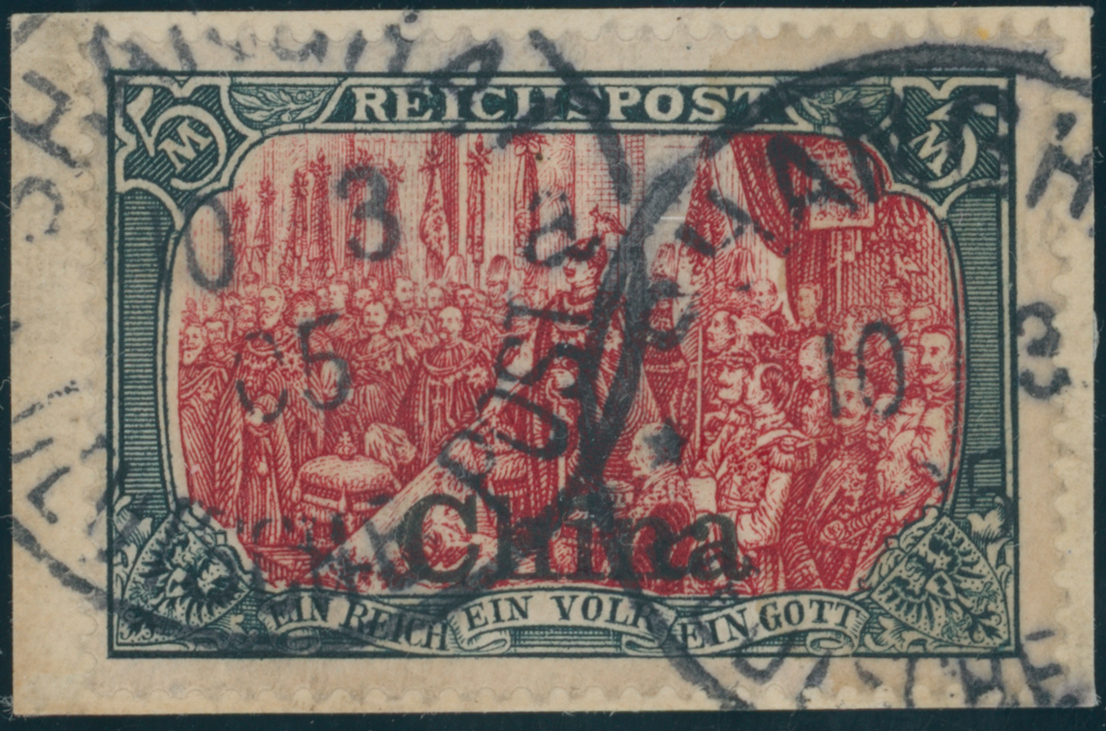 DP CHINA 1901 MiNr. 27 II