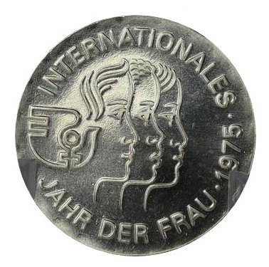 DDR 5 Mark 1975 Jahr der Frau Jaeger 1558