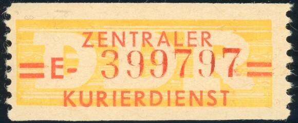 DDR-Dienst MiNr. B 17 E N