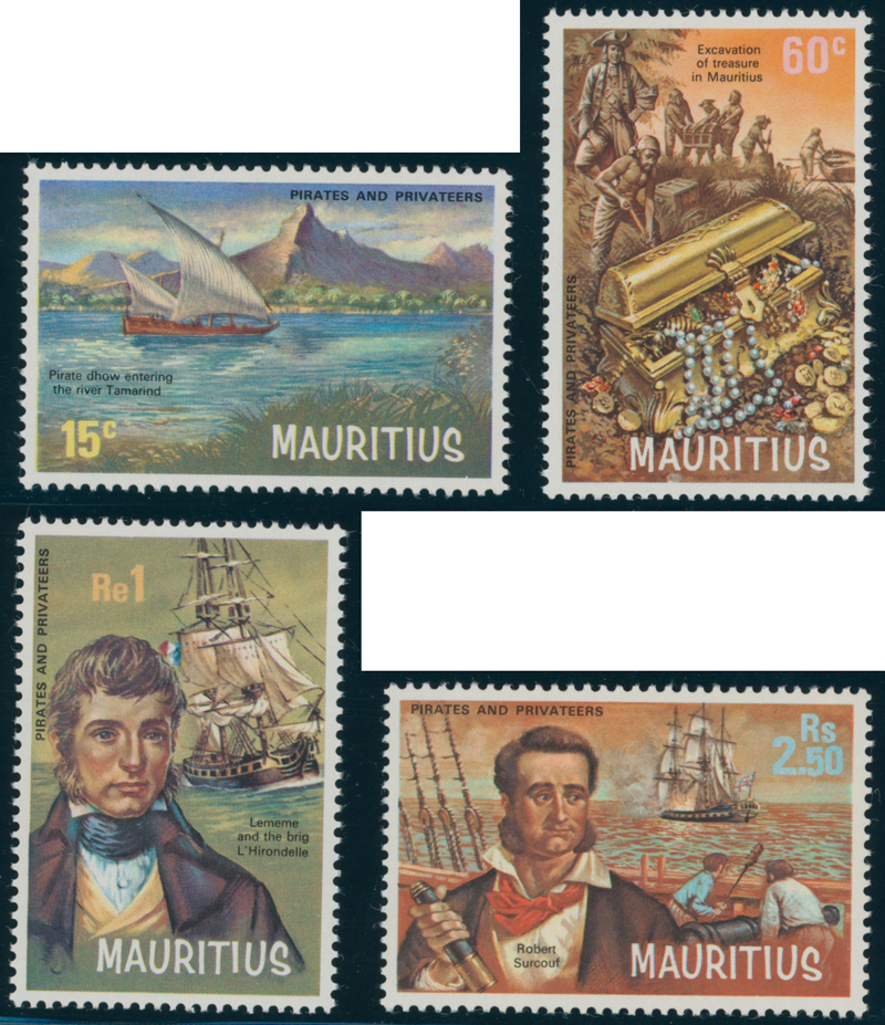 Mauritius 1972 MiNr. 387-390