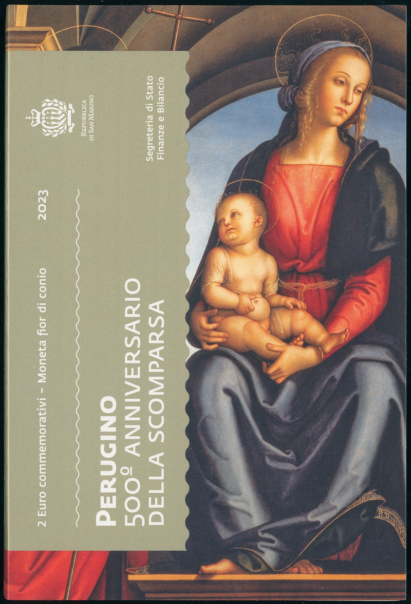 SAN MARINO 2 Euro 2023 Perugino