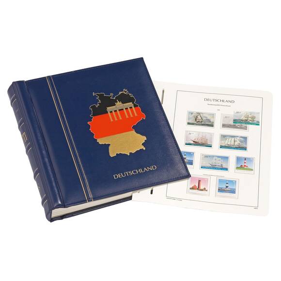 LEUCHTTURM SF-Vordruckalbum PERFECT DP, im Classic Design DEUTSCHLAND LEUCHTTURM SF-Vordruckalbum PERFECT DP, im Classic Design DEUTSCHLAND