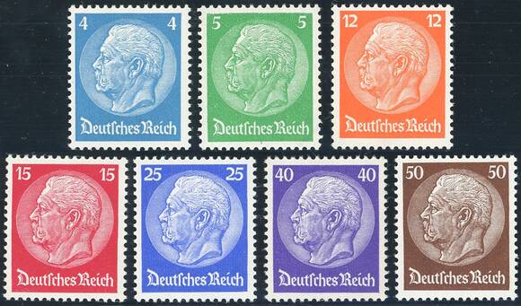 DR 1932 MiNr. 467-473