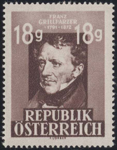 ÖSTERREICH 1947 MiNr. A 802 I Type I