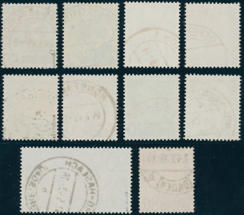 FZ BADEN MiNr. 28-37