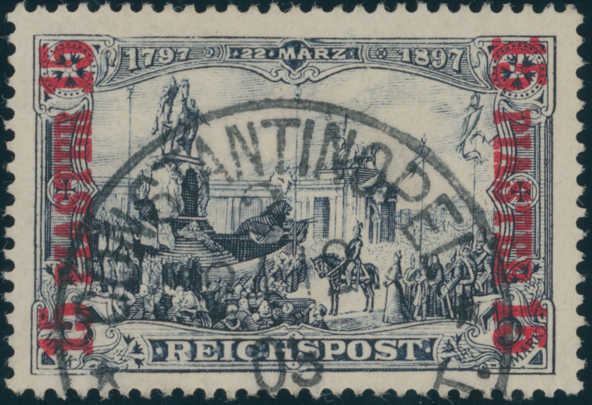 DP TÜRKEI 1900 MiNr. 22 I / II
