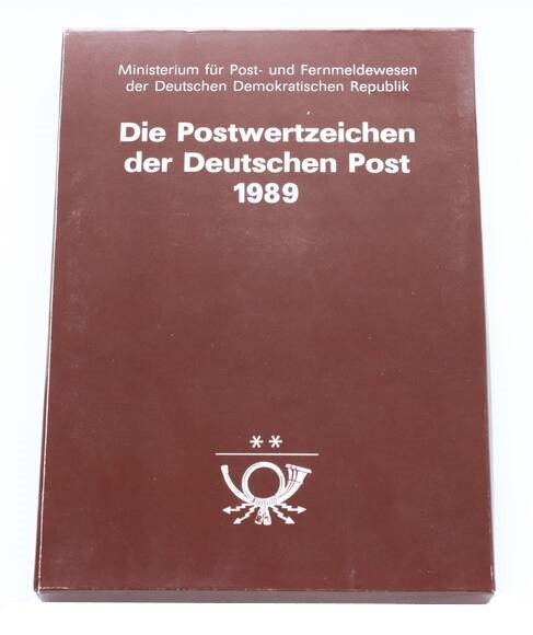 DDR 1989 Jahreszusammenstellung Jahrbuch
