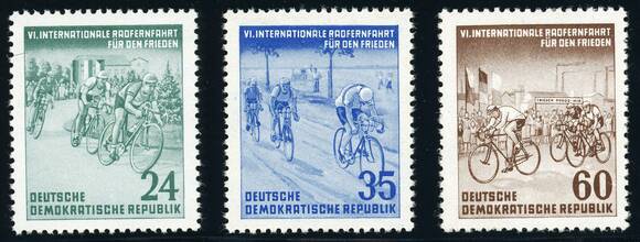 DDR 1953 MiNr. 355-357