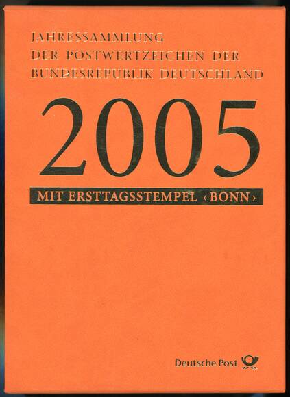 BRD 2005 Jahressammlung der Deutschen Post AG