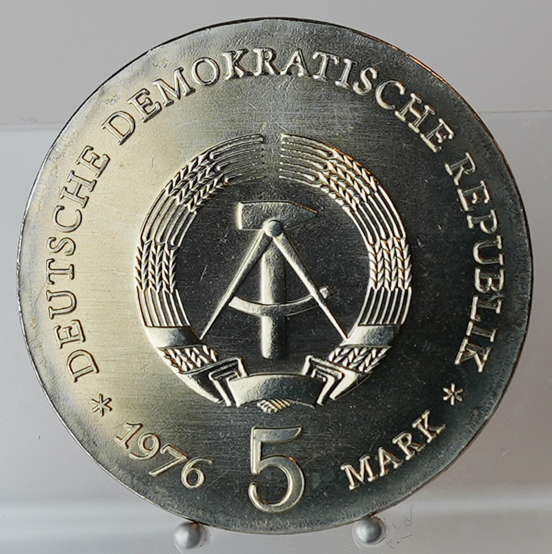 DDR 5 Mark 1976 Ferdinand von Schill Jaeger 1559