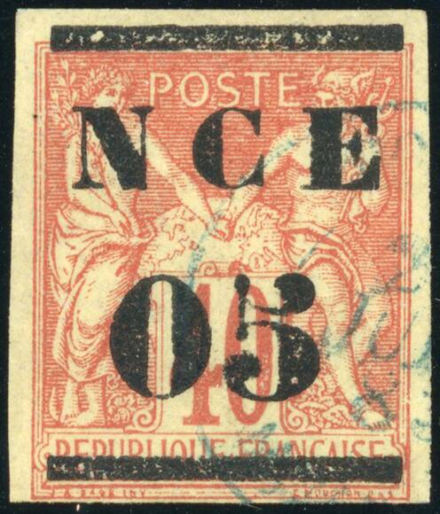 NEUKALEDONIEN 1881 MiNr. 3