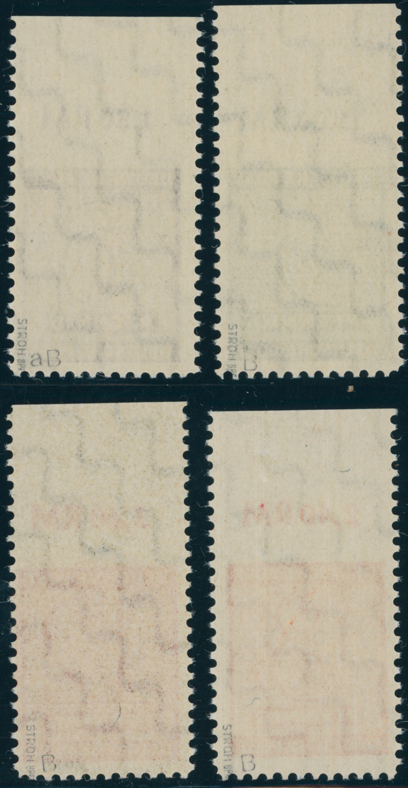 SBZ MiNr. 116-119 BX Oberrand