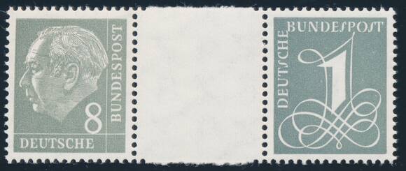 BRD 1960, MiNr. WZ 15 b Y II