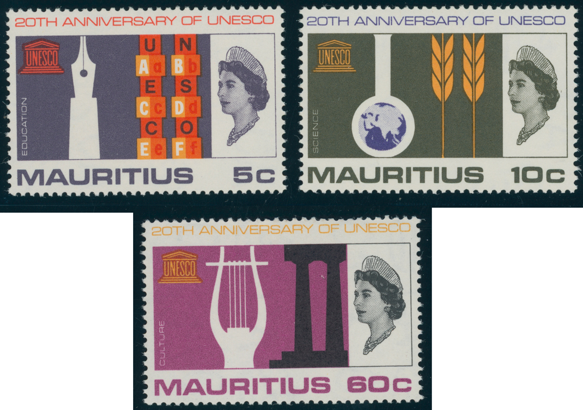 Mauritius 1966 MiNr. 291-293