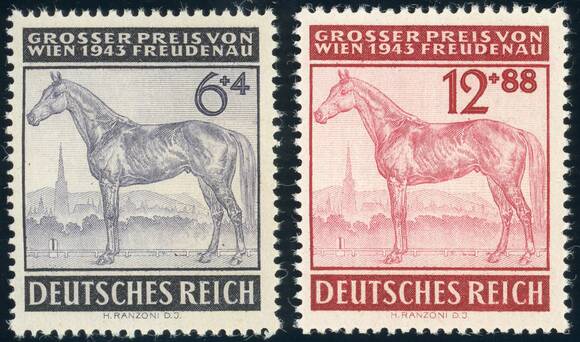 DR 1943 MiNr. 857-858