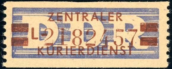 DDR-Dienst MiNr. B 21 L N
