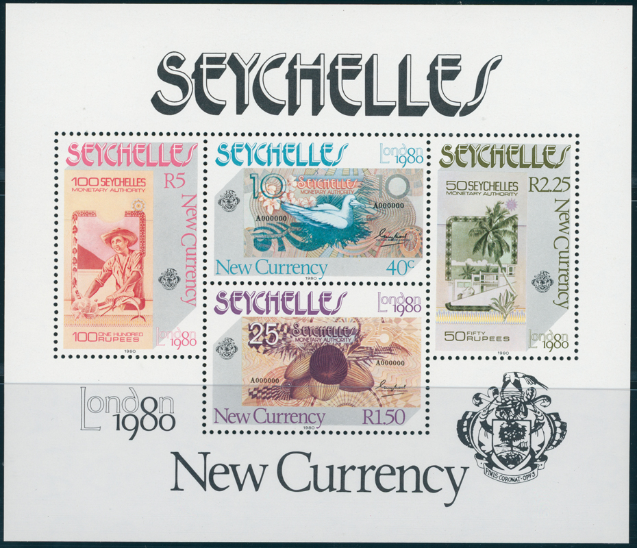 SEYCHELLEN 1980 Block 13