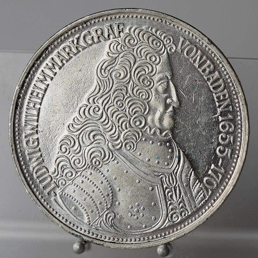 BRD 5 DM Markgraf von Baden 1955 G, Jaeger 390