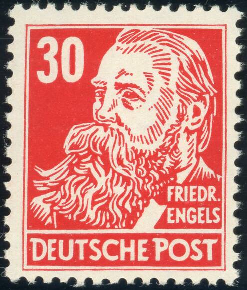 DDR 1953 MiNr. 335 va XII