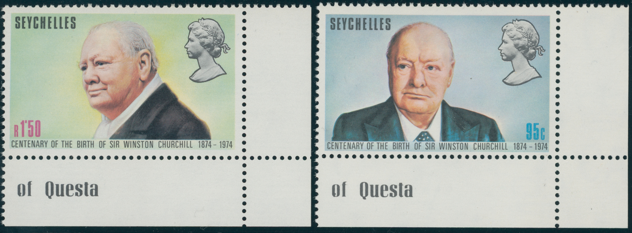 SEYCHELLEN 1974 MiNr. 326-327